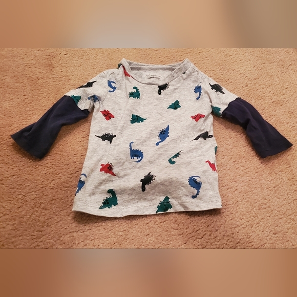 Baby Boys Layered-Look Dino T-Shirt - Picture 5 of 5